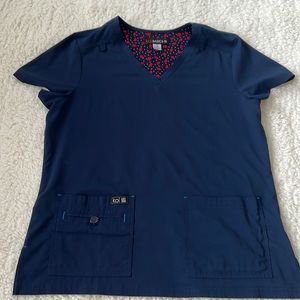 Koi scrub shirt